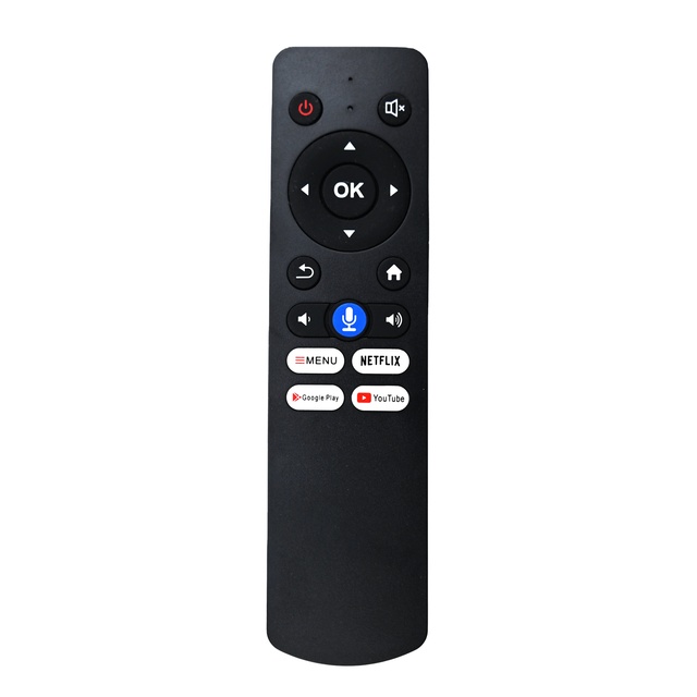 Factory 16-Keys Voice Remote Control for Android TV Box NETFLIX Google PLAY & YOUTUBE 4 Hot Keys 1-Year Warranty