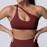 Soutien-gorge de sport sans couture en nylon séché, grande taille, léger, respirant, haute élasticité, séchage rapide, dos nu, pour yoga