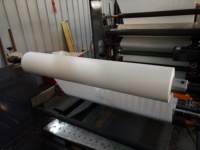 Etiqueta de papel autoadhesivo termofusible, máquina de revestimiento de laminación de transferencia no tejida, sensible al calor