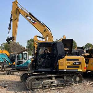 Excavadora Usada SANY SY155C 100% Origen Japón, Tipo Oruga, 15 Toneladas, Excelente Estado, Motor y Engranajes Originales, Venta desde Stock de Shanghái - Product Image 2