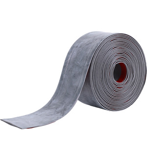 Plinthe murale autocollante étanche en caoutchouc Resonance 200 cm x 8 cm, protection d'angle pour la décoration intérieure - Product Image 1