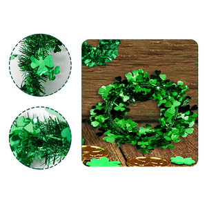 San Patrizio Irish <span class=keywords><strong>Shamrock</strong></span> ghirlanda decorazione ghirlanda, San Patrizio - Product Image 2