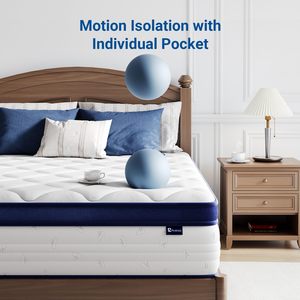 <span class=keywords><strong>Materasso</strong></span> Ortopedico <span class=keywords><strong>King</strong></span> <span class=keywords><strong>Size</strong></span> in Memory Foam ad Alta Densità con Molle Insacchettate, Compresso, per Camera da Letto - Vendita Diretta dalla Fabbrica - Product Image 4