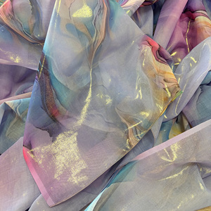 Toub Sudanés para Mujer, Diseño Islámico Árabe, Estampado Digital, Sello Dorado, Dubai, Voile Japonés para Fiesta - Product Image 6