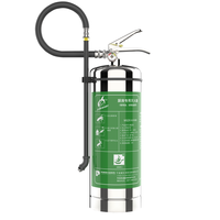 Extenseur de feu Portable à cylindre en acier inoxydable, pour la cuisine, de classe F