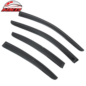 Convient pour Subaru Legacy Sedan 10-14, lot de 4 déflecteurs de vitres en acrylique fumé - Product Image 2