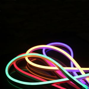 Tira de Luces LED de Bajo Voltaje 12V 24V, Impermeable, de Silicona Flexible, Tipo Neón, para Decoración y Publicidad Exterior - Product Image 6