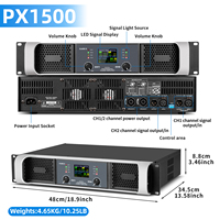 Amplificateur Numérique Professionnel Haute Puissance GF5 400W/600W/1000W/1500 Watts 2/4 Canaux pour Équipement Sonore de Scène/Haut-parleurs