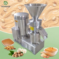 Moulin colloïdal robuste 15 kW pour usage domestique, pour la fabrication de pâte d'arachide, de beurre de cacahuète et de tahini, adapté aux noix de cajou et aux noisettes, économique