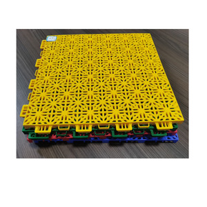 Dalles de sol suspendues pour terrains de sport (basketball/tennis/volleyball) – Revêtement de sol coloré et durable pour terrain de basketball - Product Image 2
