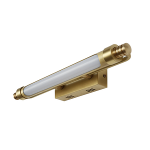 Applique LED Moderne en Cuivre pour Miroir de Salle de Bain, Luminaire LED Nordique pour Salle de Bain, Luminaire d'Allée d'Hôtel, Miroir de Salle de Bain avec Éclairage LED - Product Image 1