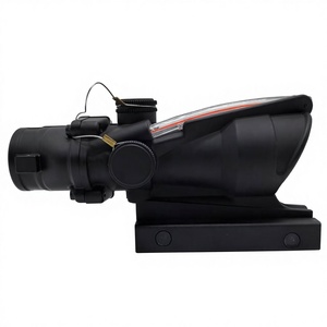 Mira Telescópica Táctica <span class=keywords><strong>de</strong></span> Aluminio con Iluminación <span class=keywords><strong>de</strong></span> Fibra <span class=keywords><strong>Óptica</strong></span> Roja, Aumento 4x32, Alto Rendimiento para Caza - Product Image 3