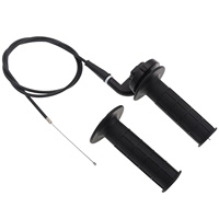 Poignée d'accélérateur torsadée de moto Dirtbike de 22mm et câble pour Quad ATVs Dirt Bike 50CC 125CC 150CC 250CC
