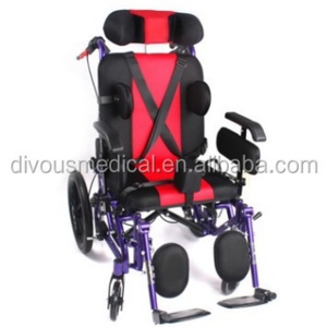 Silla de Ruedas Manual para Niños con Parálisis Cerebral y Adultos Mayores con Hemiplejia por Accidente Cerebrovascular, Superventas - Product Image 1