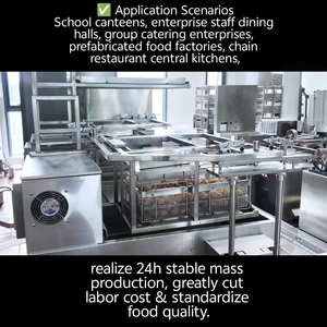 Línea <span class=keywords><strong>de</strong></span> <span class=keywords><strong>Cocina</strong></span> Robótica Automática para Wok, Equipo <span class=keywords><strong>de</strong></span> <span class=keywords><strong>Cocina</strong></span> Centralizada con Brazo Robótico, <span class=keywords><strong>Precio</strong></span> <span class=keywords><strong>de</strong></span> Fábrica para Cantina <span class=keywords><strong>de</strong></span> Personal - Product Image 1