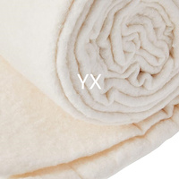 Nouveau matériau d'isolation thermique en laine coton couette en fibre végétale naturelle
