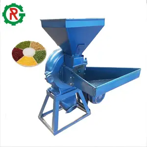 Electric Four Mill Dry Food Chili Black Pepper Rice Wheat Maize Grain Corn Grinder Grinding