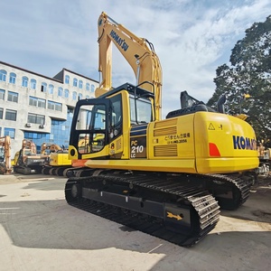 รถขุดไฮดรอลิกมือสองคุณภาพสูง ยี่ห้อ KOMATSU รุ่น PC210 สำหรับขาย - Product Image 1