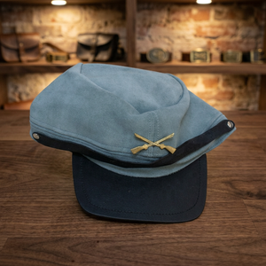 Sombrero de motorista de cuero de gamuza genuina con adorno, color personalizado, unisex, para todas las estaciones, 2017 - Product Image 3