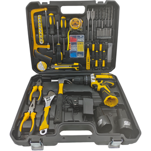 2025 New Arrival Multifunctional 21V Cordless Impact Drill <strong>Tool</strong> <strong>Set</strong> with 30N.M Torque Brush Motor 3/8 in Chuck - Product Image 5