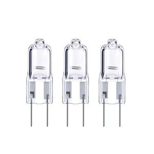 <span class=keywords><strong>G4</strong></span> <span class=keywords><strong>12V</strong></span> <span class=keywords><strong>10W</strong></span> 20W Perles de lumière halogène basse tension Lustre en cristal Spot Fine Pin Plug Bulb - Product Image 1