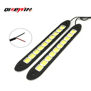 Feux de jour LED COB flexibles QIDEWIN, feux de jour de voiture en silicone souple mince, utilisation générale - Product Image 4