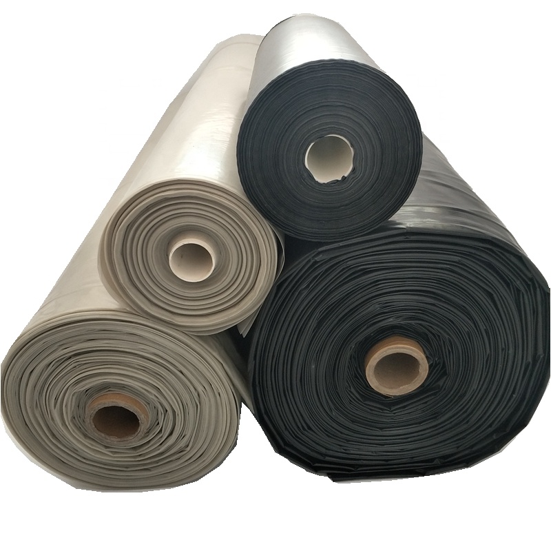 2m x 100m Konstruktion LDPE Polyethylen Schwarze Kunststoff platte für Dach regen abdeckplatte