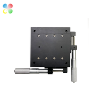C & K Garantía de calidad 100mm Etapa lineal manual Mesa deslizante Etapas XY Ajuste Etapa de posicionamiento para instrumentos de prueba