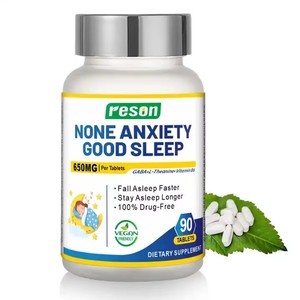 Dietary Sleep Aid Support Supplements Gaba Vitamin B6 Deep Sleeping <strong>Pills</strong> Tablets 3mg 5mg Sleep Melatonin Tablets - Product Image 3