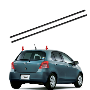 Dakdruppelstrips Set van 2 voor Toyota Yaris Hatchback 2006-2011 Gegoten dakdruppelzijafwerking RH/LH 75551-52130 - Product Image 1
