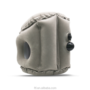 Waterhan FPL4H5329 Lightweight Waterproof Cooling Portable Travel Sleep Aid Comfortable Inflatable PVC Head Neck Rest <strong>Pillow</strong> - Product Image 4