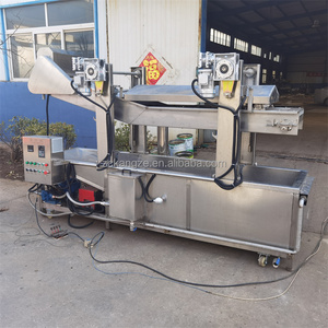 Tự động khoai tây ngón tay chip sâu Fryer liên tục băng tải vành đai bột falafel chiên máy để bán - Product Image 6