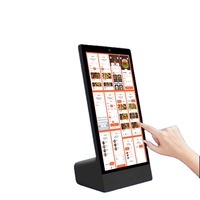 Tablet PC OEM con Pantalla Táctil de 8.1 Pulgadas, NFC, RK3566, Batería de 15000 mAh, Android POS/Sistema de Pedidos para Restaurantes/Quiosco en Forma de L, 1 Año de Garantía