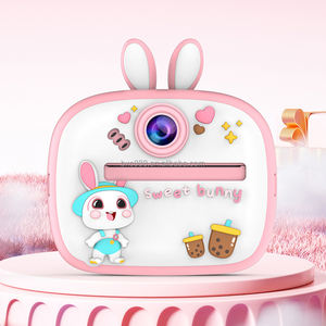 Cámara Digital Infantil con Forma <span class=keywords><strong>de</strong></span> Conejo, Doble Lente, 2400W Píxeles, Impresión Térmica e Instantánea <span class=keywords><strong>de</strong></span> 1300mAH, Función MP3 para Niños - Product Image 5