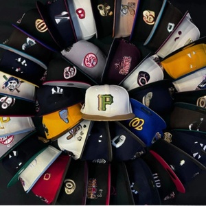 Casquettes de style rétro New Era originales personnalisées pour hommes <span class=keywords><strong>et</strong></span> femmes, casquettes snapback avec logo, casquettes de football, design d'équipe américaine - Product Image 1