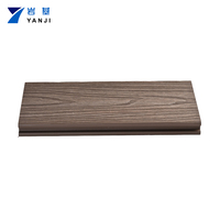 Planche de terrasse en bois composite imperméable anti-UV pour extérieur, plancher en bois composite WPC, carreaux de sol
