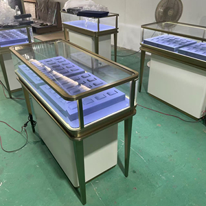 Vetrina Espositiva per <span class=keywords><strong>Gioielli</strong></span> con Illuminazione LED, Mobile Espositivo in Vetro per Negozi <span class=keywords><strong>di</strong></span> Lusso, Espositore per <span class=keywords><strong>Gioielli</strong></span> per Centri Commerciali - Product Image 4