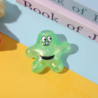 2026 Nieuwe Glitter Maltose Zee-dieren Knijp-speeltje Schattig Gezicht Fidget Speelgoed Stressverlichting Grappige Feestartikelen Cadeaus