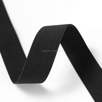 Bande élastique, sangle élastique 3.0/3.5cm, noir et blanc en stock, sangle élastique en spandex pour pantalons et sous-vêtements, fabricant en gros
