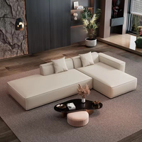 Grand fauteuil inclinable d'angle, canapé-lit, canapé en forme de L, ensemble de canapés, design moderne, meubles de salon, canapé combiné