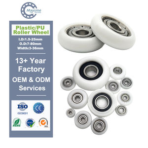 عجلة دوارة من النوع المستدير 12 d POM PA POK عجلة دوارة لماكينة التجديف عجلات مقعد - Product Image 1