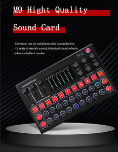 Dispositivo cambiador <span class=keywords><strong>de</strong></span> voz M9, <span class=keywords><strong>tarjeta</strong></span> <span class=keywords><strong>de</strong></span> <span class=keywords><strong>sonido</strong></span>, mesa externa multifuncional para auriculares USB, micrófono, ordenador móvil, PC, transmisión en vivo, novedad <span class=keywords><strong>de</strong></span> <span class=keywords><strong>2022</strong></span> - Product Image 4