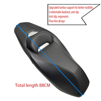 Coussin de siège confortable Honda PCX160, support lombaire ergonomique, siège de remplacement pour moto, directement de l'usine
