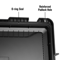 Estuche Protector Rígido Impermeable IP67 con Asa, Orificios para Candado, Válvula de Aire, Resistente, para Transporte y Almacenamiento de Herramientas, OEM/ODM, 18.8L