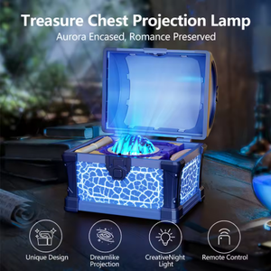 Lampe de <span class=keywords><strong>projecteur</strong></span> trésor de la faction avec Bluetooth, aide au sommeil, bruit blanc, minuterie, lumière d'ambiance et ciel étoilé pour la chambre à coucher - Product Image 6