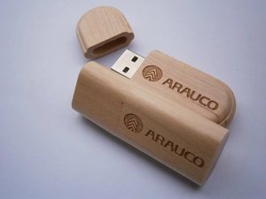 แฟลชไดรฟ์ USB 2.0ไม้เชิงนิเวศแบบกำหนดเอง1GB ถึง64GB เมมโมรี่สติ๊กเพนไดรฟ์ขนาด128GB 3.0โลโก้ใหม่สำหรับเป็นของขวัญ - Product Image 4