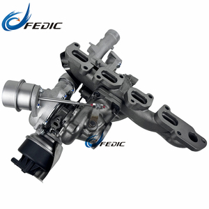 Turbocompresseur double turbine 10009880098 pour VW Transporter Multivan 2.0 BiTD 132 Kw 180 HP CFCA 2009-2015 - Product Image 2