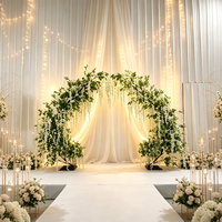 Arbre artificiel de cerisier blanc, faux arbre de sakura blanc pour toile de fond de scène de mariage, décoration de fête nuptiale, 1 pièce MOQ, OEM personnalisé
