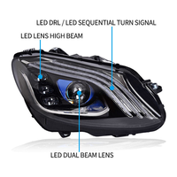 Phares LED modifiés pour Mercedes-Benz Classe C W205 2015-2021 0 Phare LED DRL Clignotant Feux de route 12V