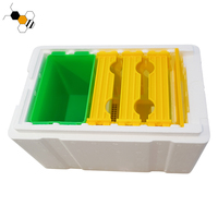 Reine abeille Mini accouplement polystyrène abeille ruches Nucs boîte noyau
